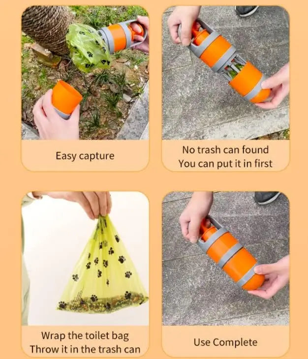 Contact Now Portable Dog Poop Collector